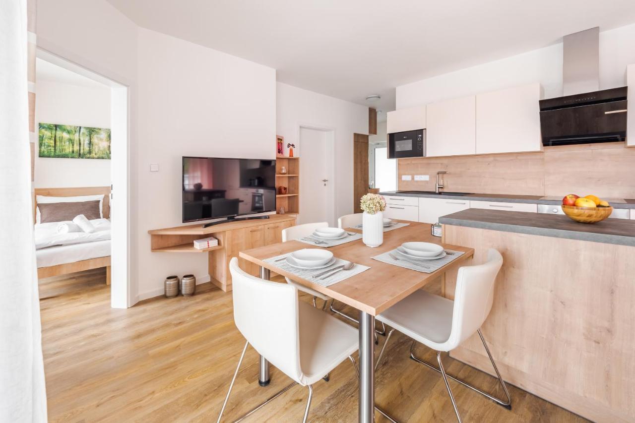 Deluxe Apartment Lipno - Lake Side Village, Frymburk Nad Vltavou Buitenkant foto