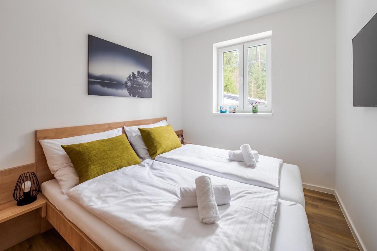 Deluxe Apartment Lipno - Lake Side Village, Frymburk Nad Vltavou Buitenkant foto